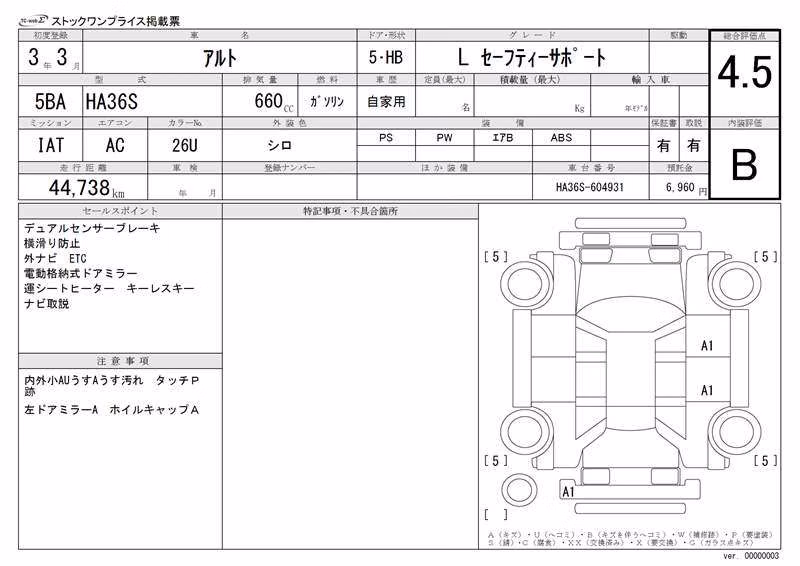 SUZUKI ALTO
