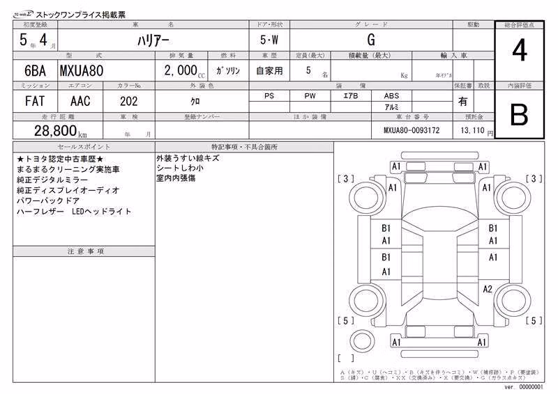 TOYOTA HARRIER