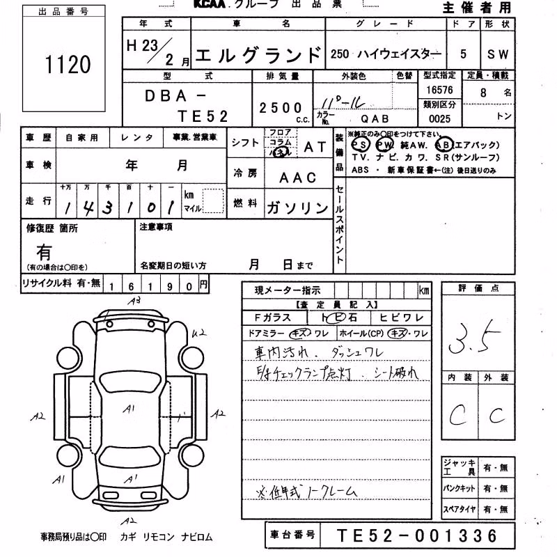 NISSAN ELGRAND