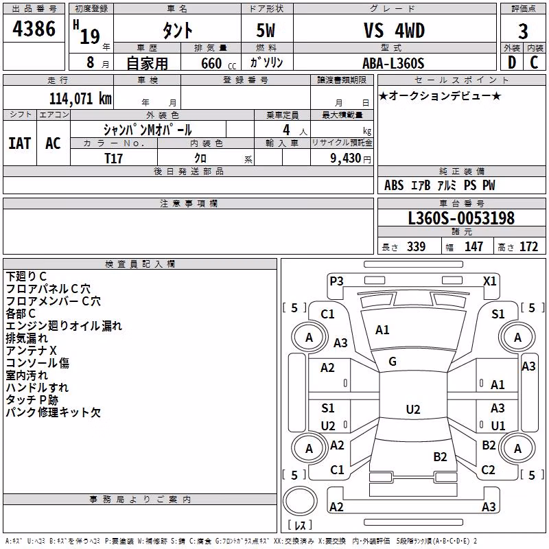 DAIHATSU TANTO