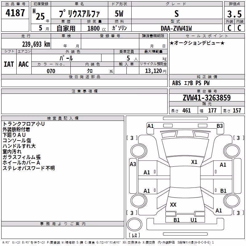TOYOTA PRIUS ALPHA