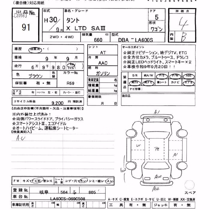 DAIHATSU TANTO