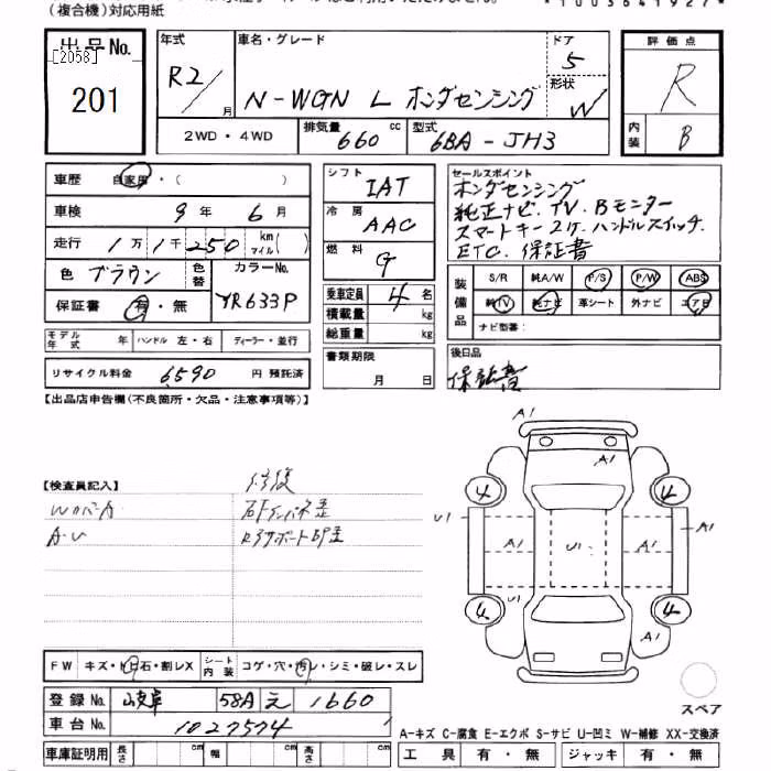 HONDA N-WGN
