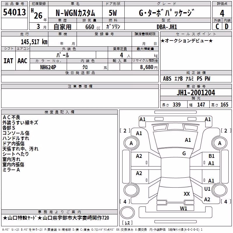 HONDA N-WGN