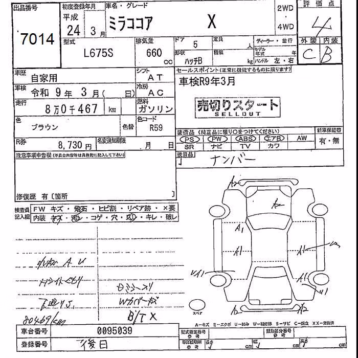 DAIHATSU MIRA COCOA