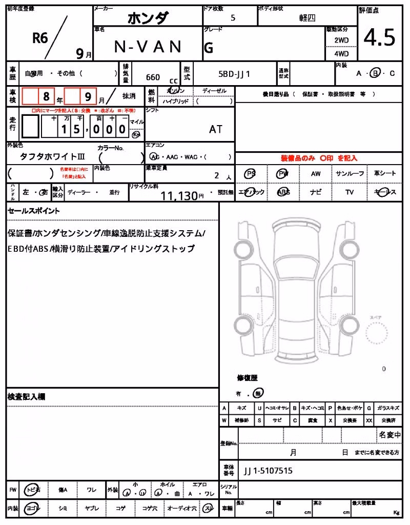 HONDA N-VAN