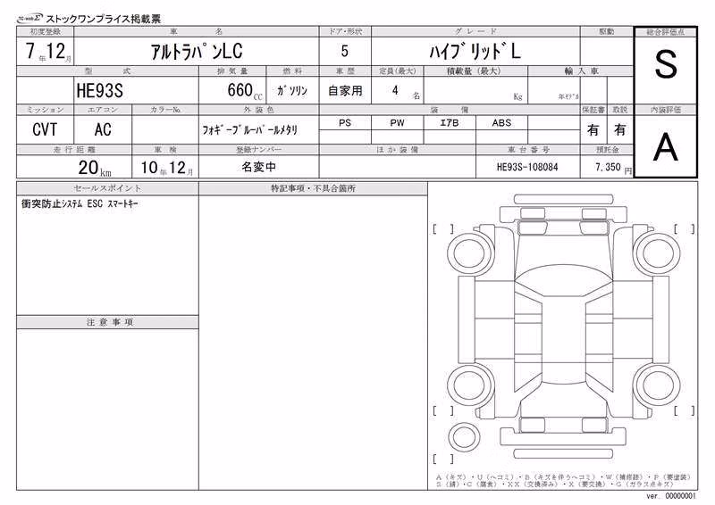 SUZUKI ALTO LAPIN