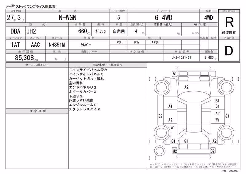 HONDA N-WGN