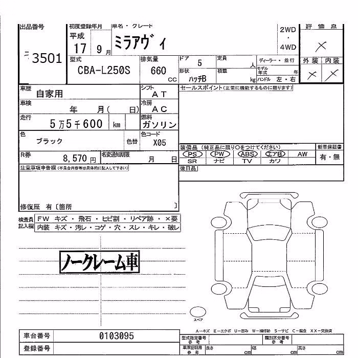 DAIHATSU MIRA AVY