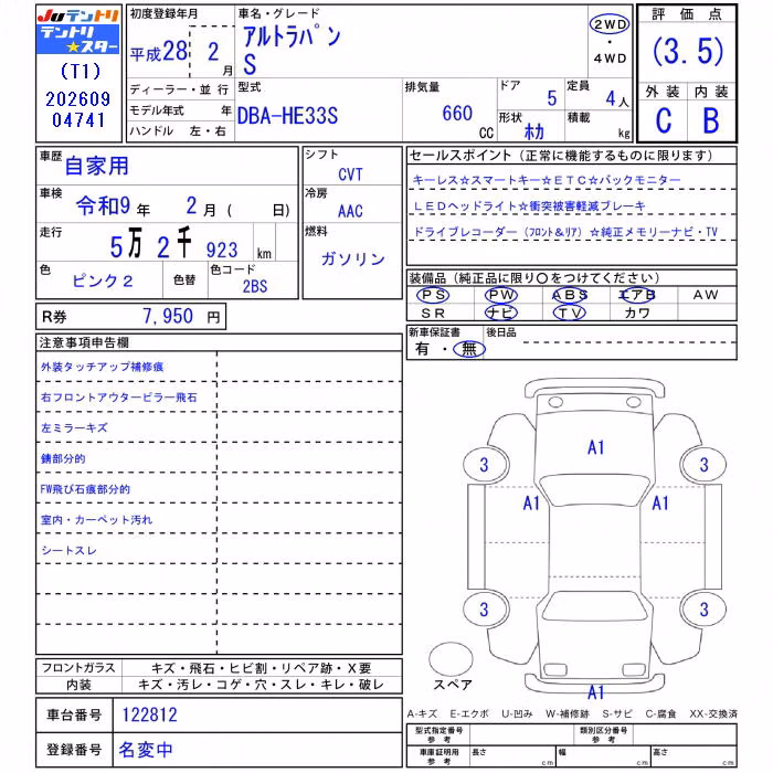 SUZUKI ALTO LAPIN