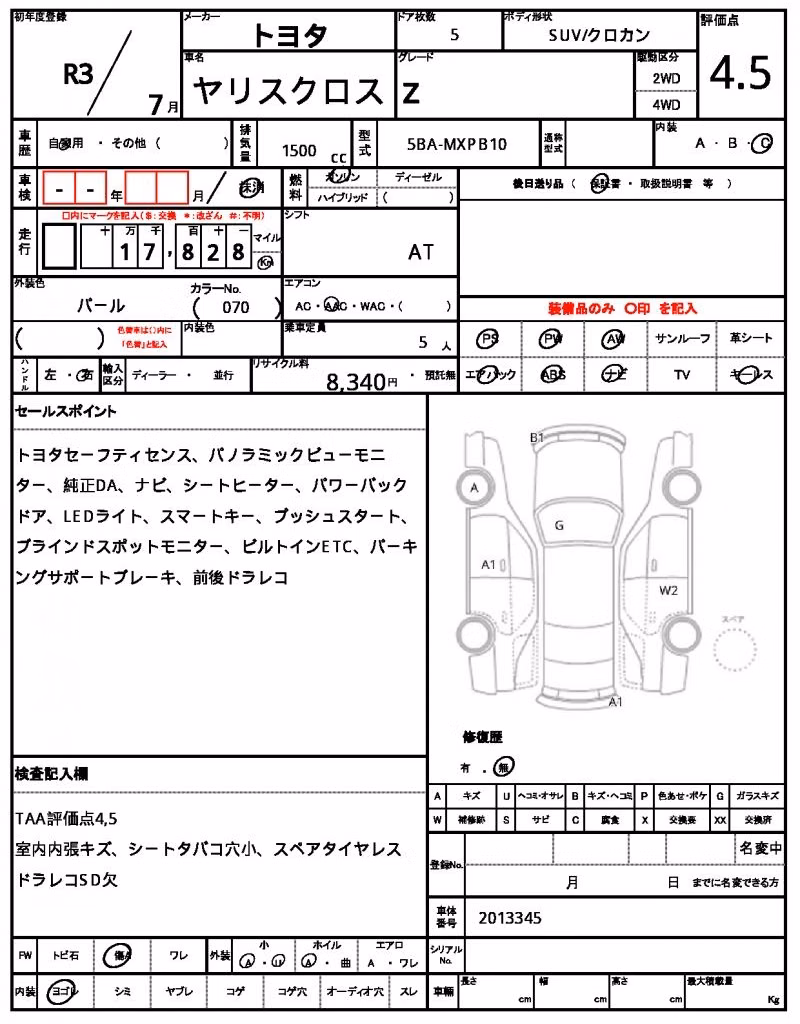 TOYOTA YARIS CROSS