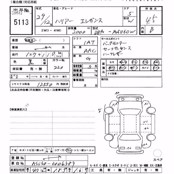TOYOTA HARRIER
