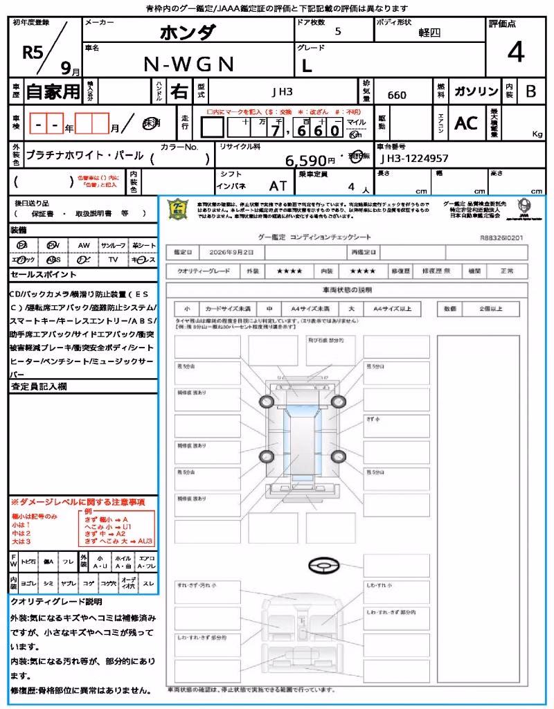 HONDA N-WGN