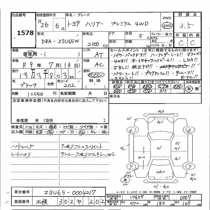 TOYOTA HARRIER