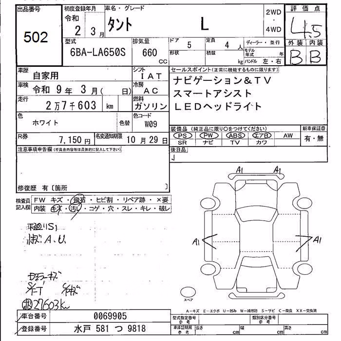 DAIHATSU TANTO