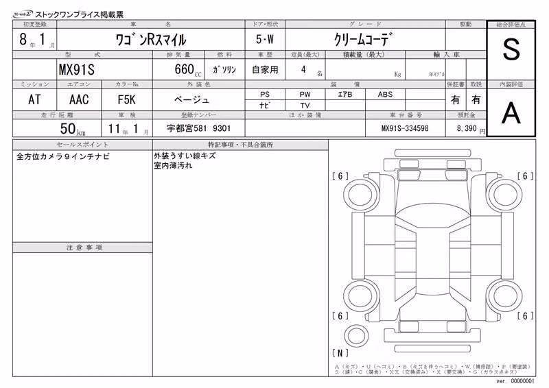 SUZUKI WAGON R SMILE