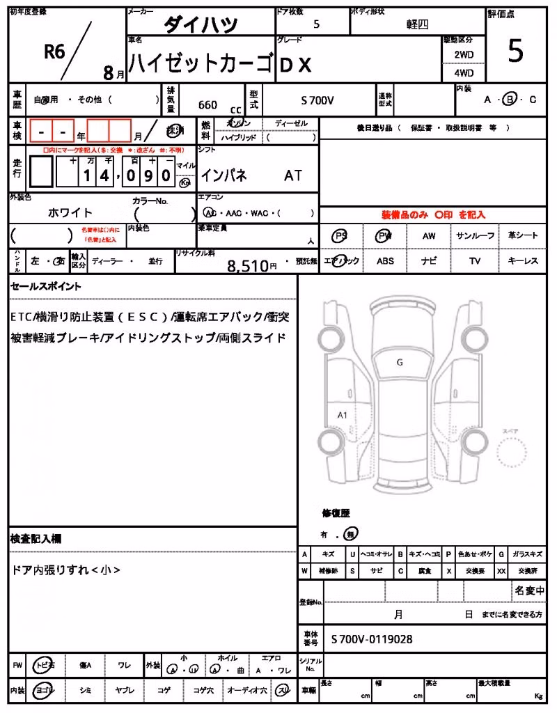 DAIHATSU ATRAI