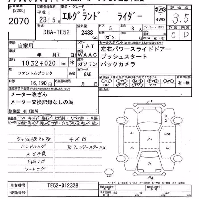 NISSAN ELGRAND