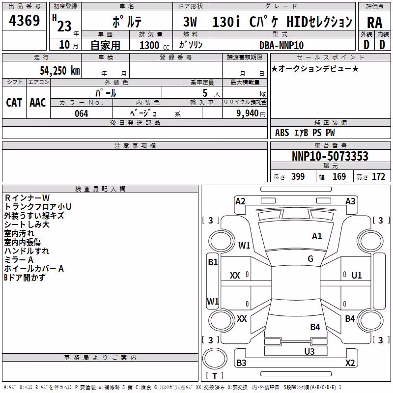 TOYOTA PORTE