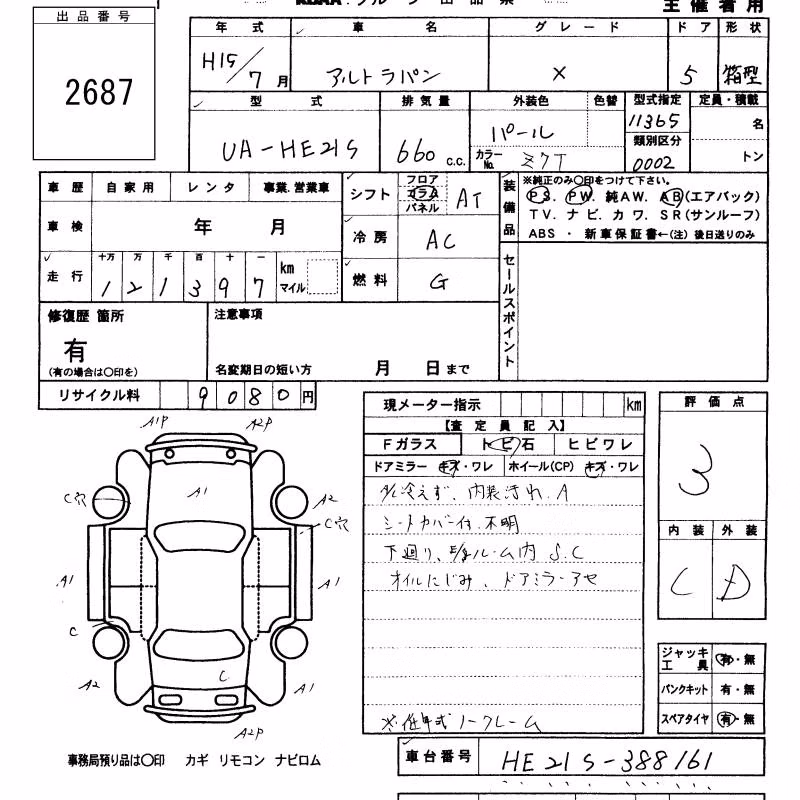SUZUKI ALTO LAPIN