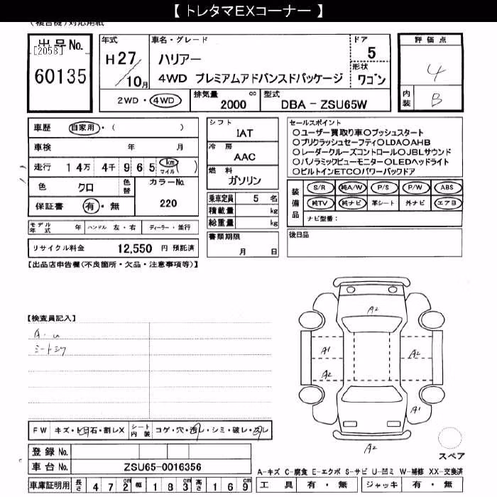 TOYOTA HARRIER