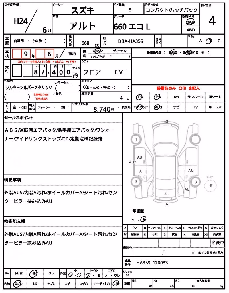 SUZUKI ALTO