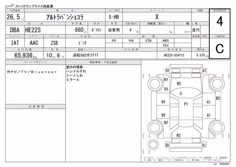 SUZUKI ALTO LAPIN