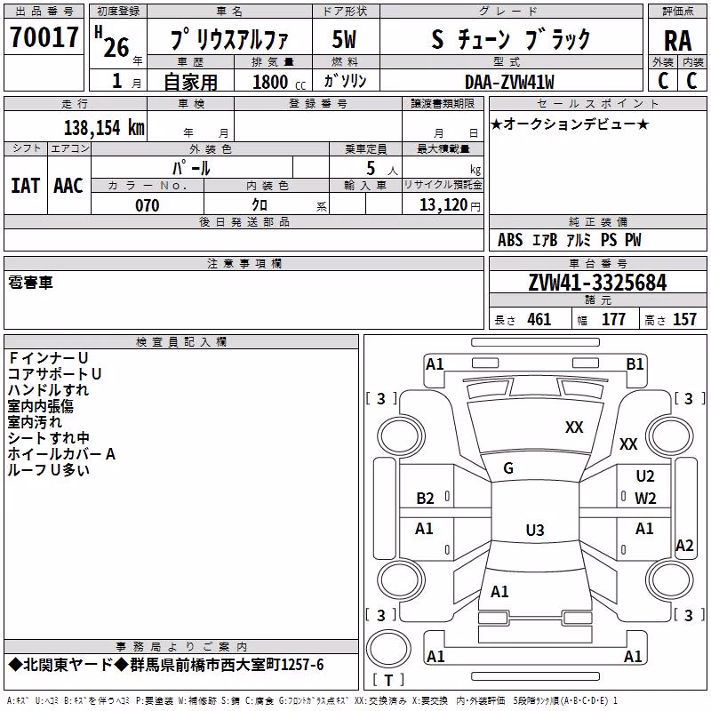 TOYOTA PRIUS ALPHA