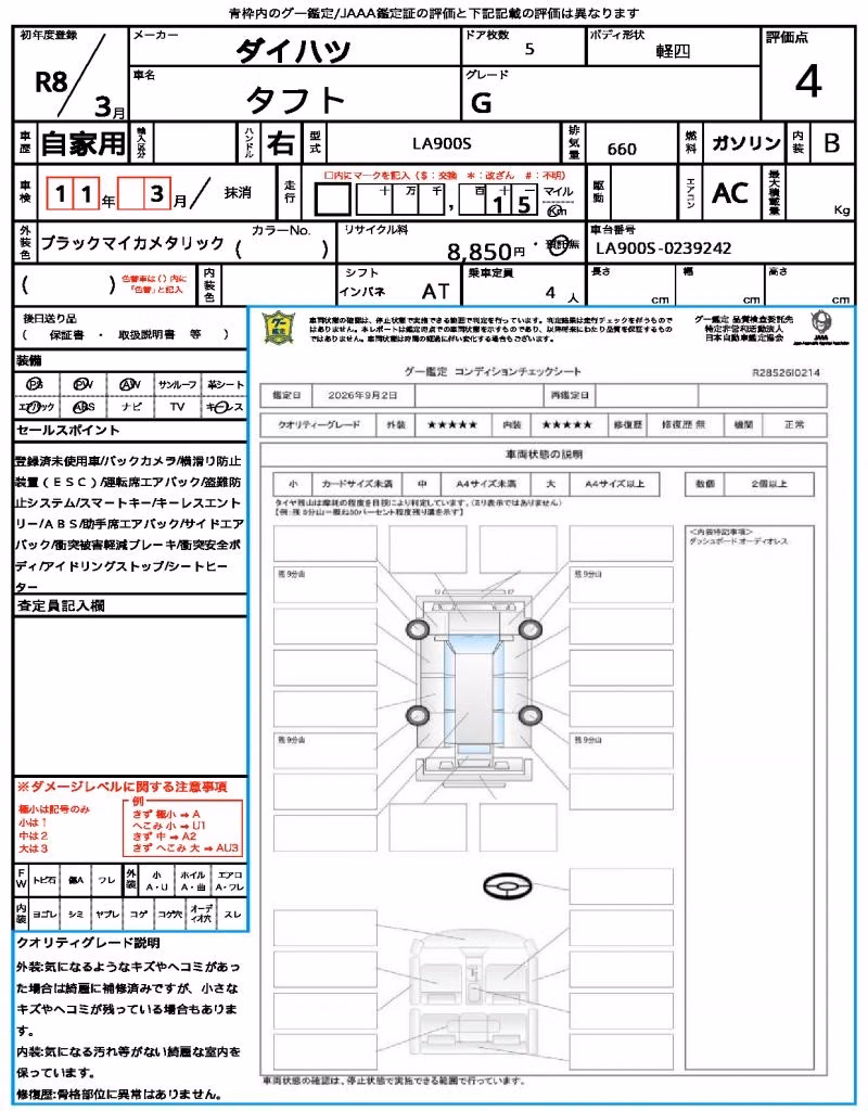 DAIHATSU TAFT