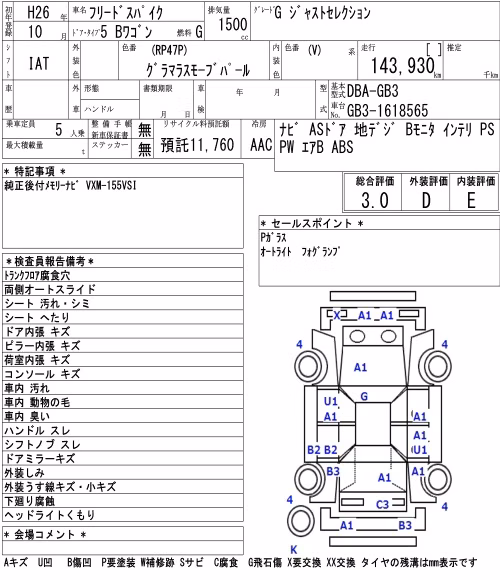 HONDA FREED SPIKE
