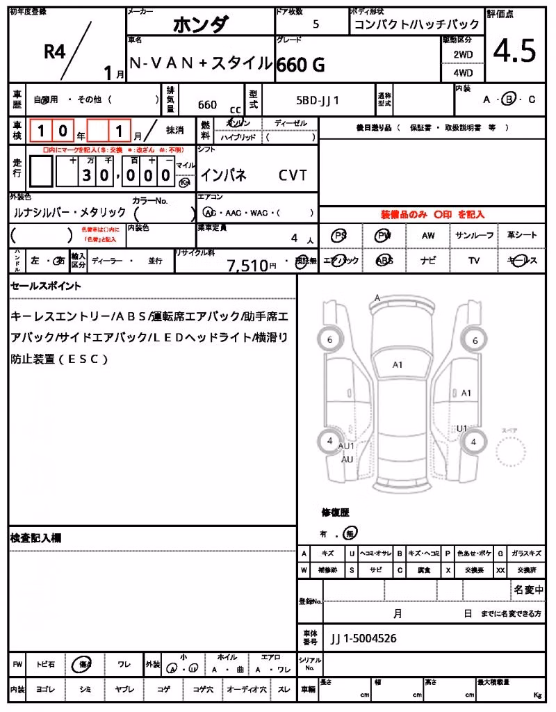 HONDA N-VAN