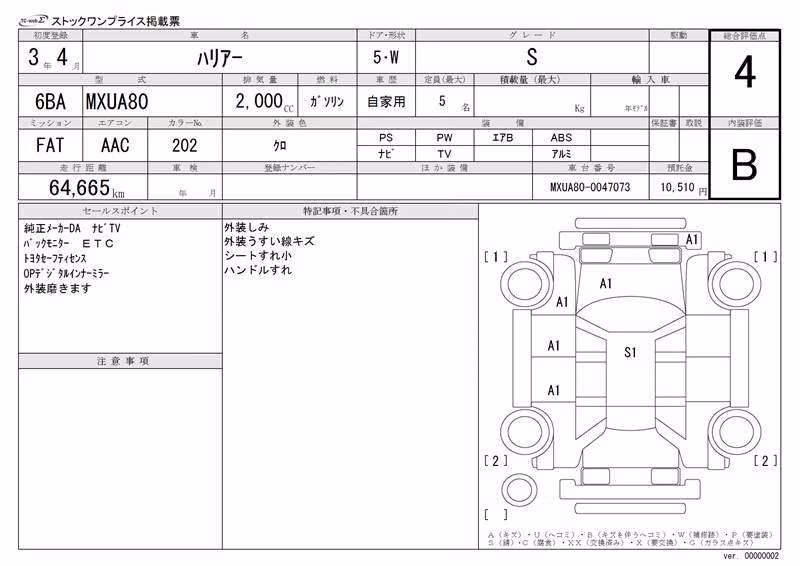 TOYOTA HARRIER