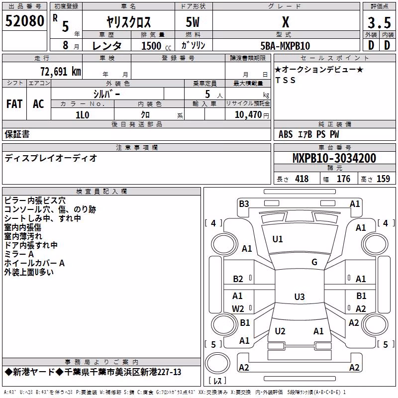 TOYOTA YARIS CROSS