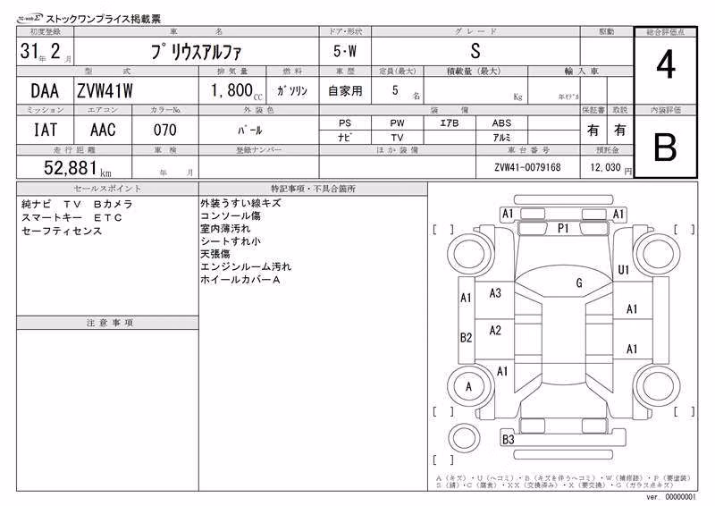 TOYOTA PRIUS ALPHA