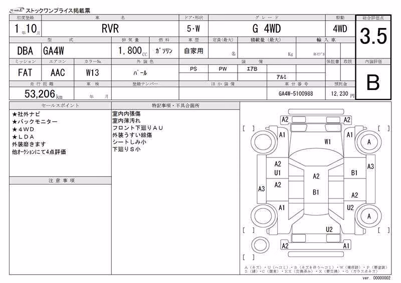 MITSUBISHI RVR
