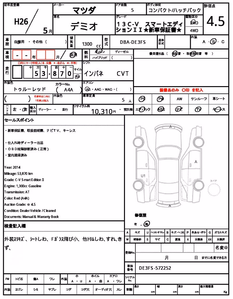 MAZDA DEMIO