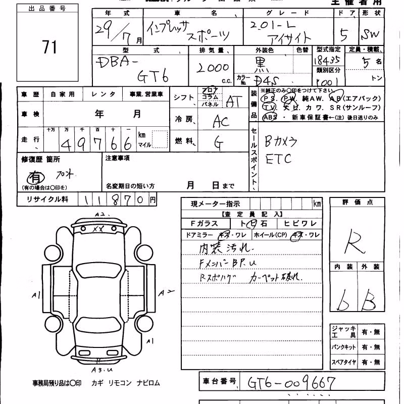 SUBARU IMPREZA