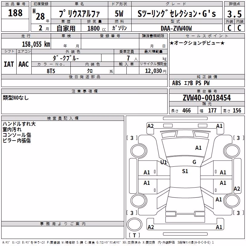 TOYOTA PRIUS ALPHA