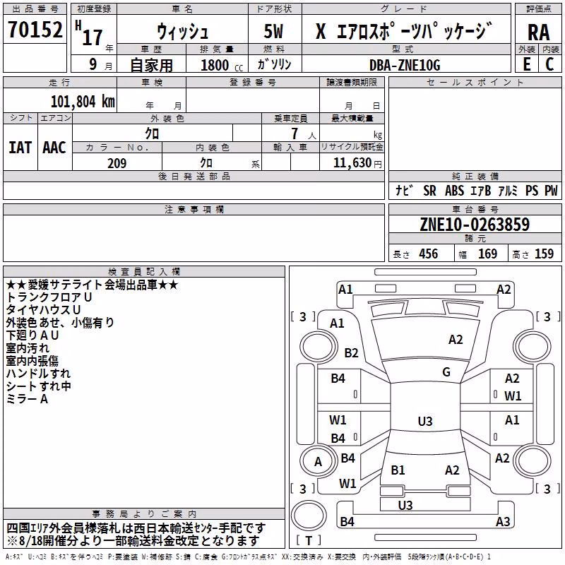 TOYOTA WISH