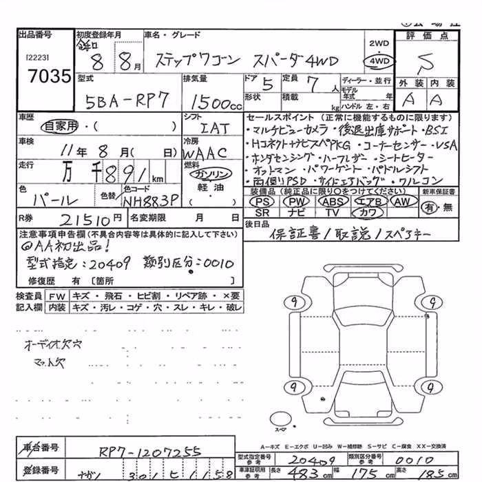HONDA STEPWGN
