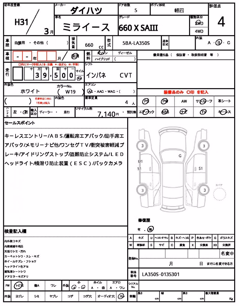 DAIHATSU MIRA E:S