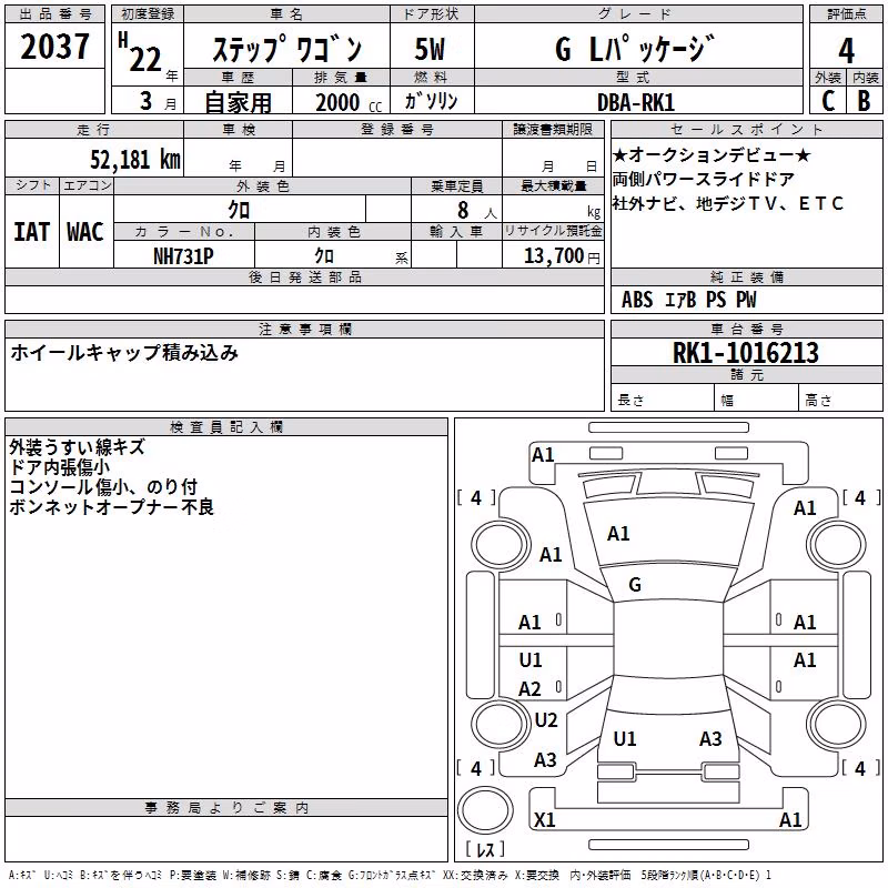 HONDA STEPWGN