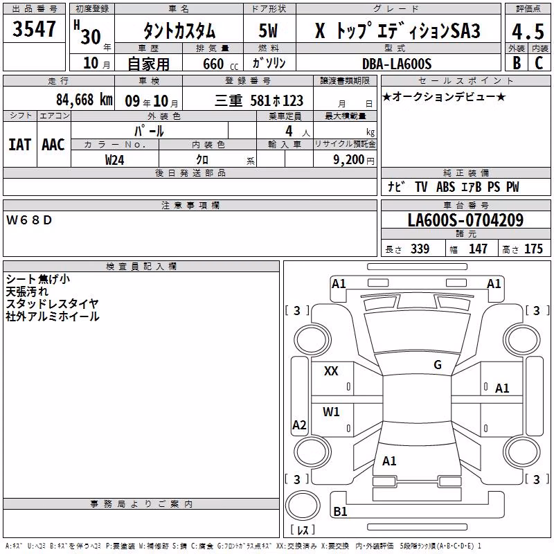 DAIHATSU TANTO