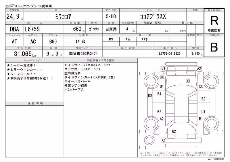 DAIHATSU MIRA COCOA