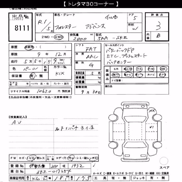 SUBARU FORESTER