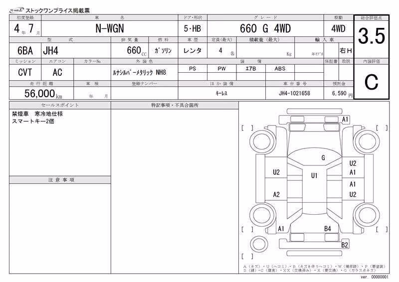 HONDA N-WGN