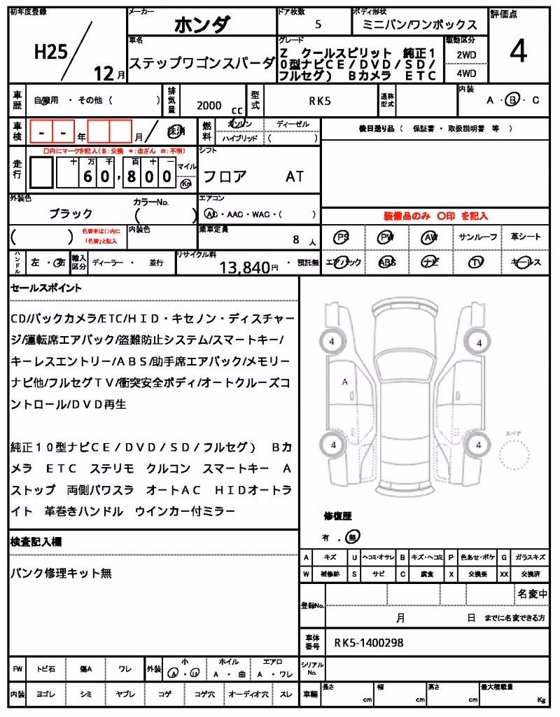 HONDA STEPWGN