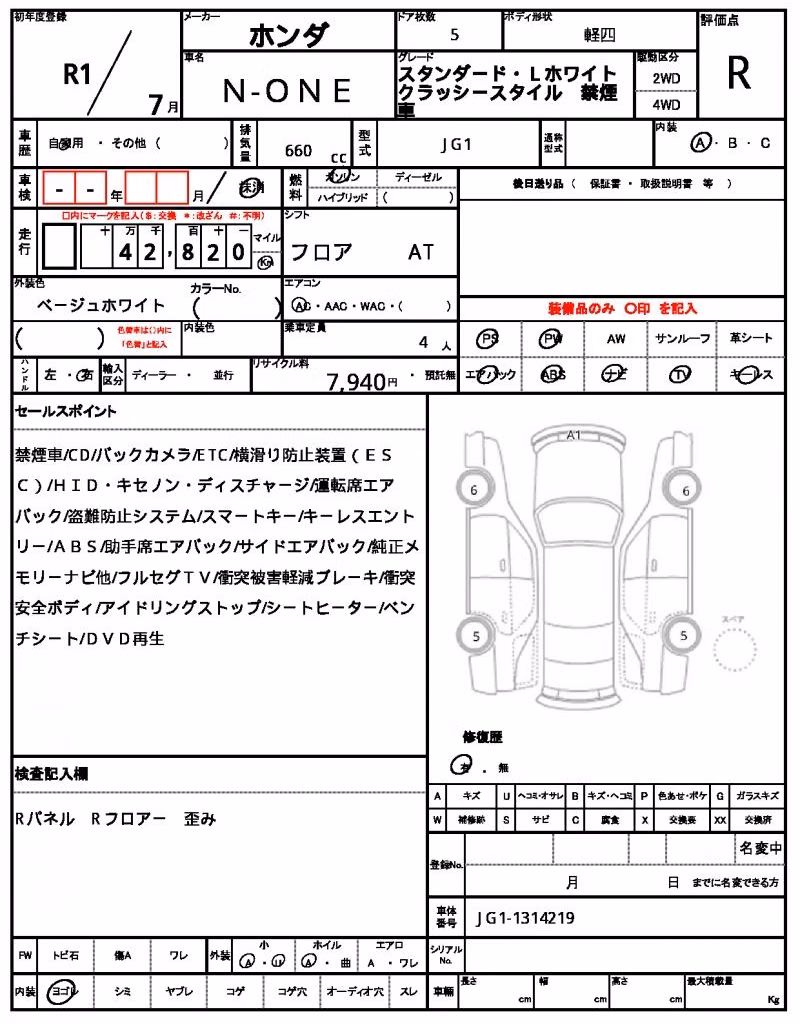 HONDA N-ONE