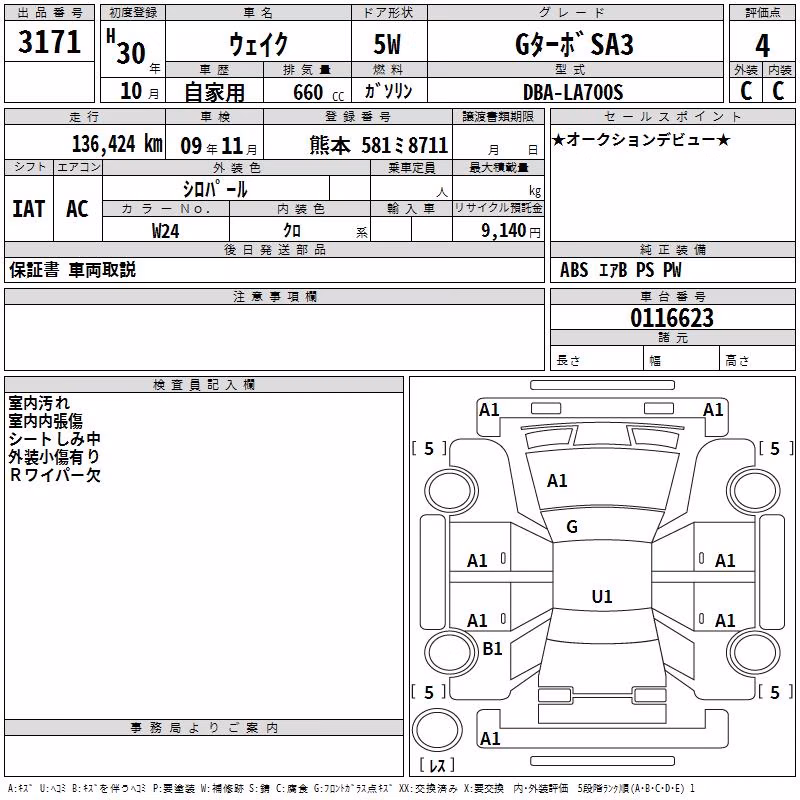 DAIHATSU WAKE