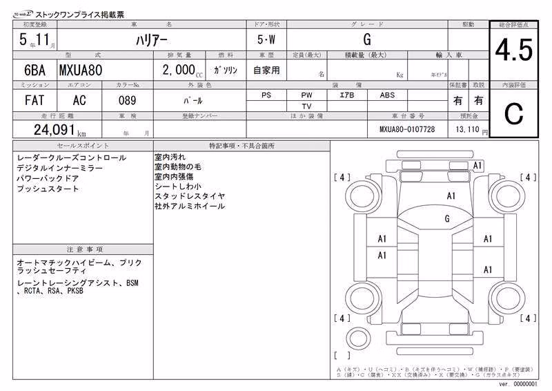 TOYOTA HARRIER